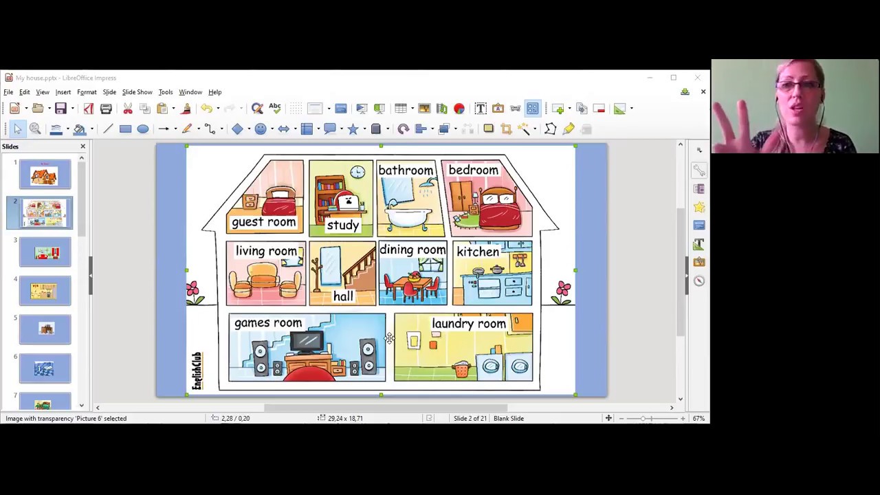 An interesting game to practice: there is/ there are