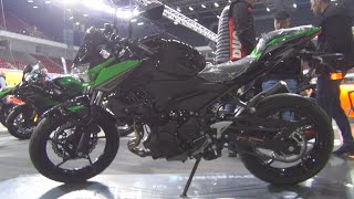 Kawasaki Z400 Motorcycle (2023) Exterior And Interior