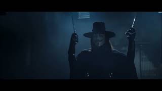 V FOR VENDETTA FINAL FIGHT (WWE FOUR HORSEMEN THEME GOES WITH EVERYTHING)