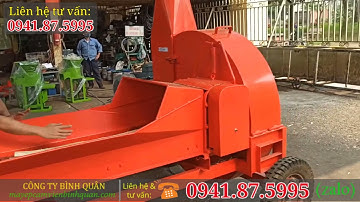 Biến "RÁC" ván bóc "THÀNH TIỀN" - Máy băm ván bóc 6T Bình Quân | GỌI NGAY: 0941875995