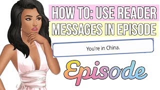 Famous How to Add Reader Messages | Episode Tutorial Profile