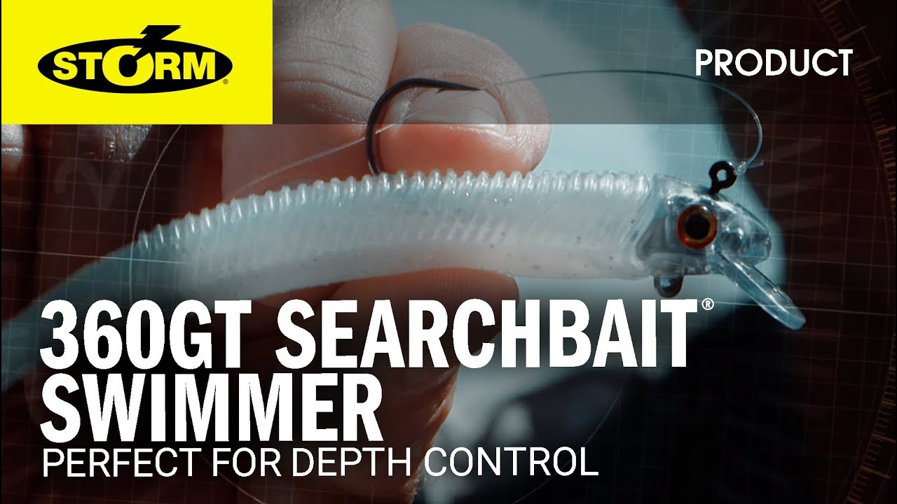 Use the Storm® 360GT Searchbait® Swimmer for Depth Control 