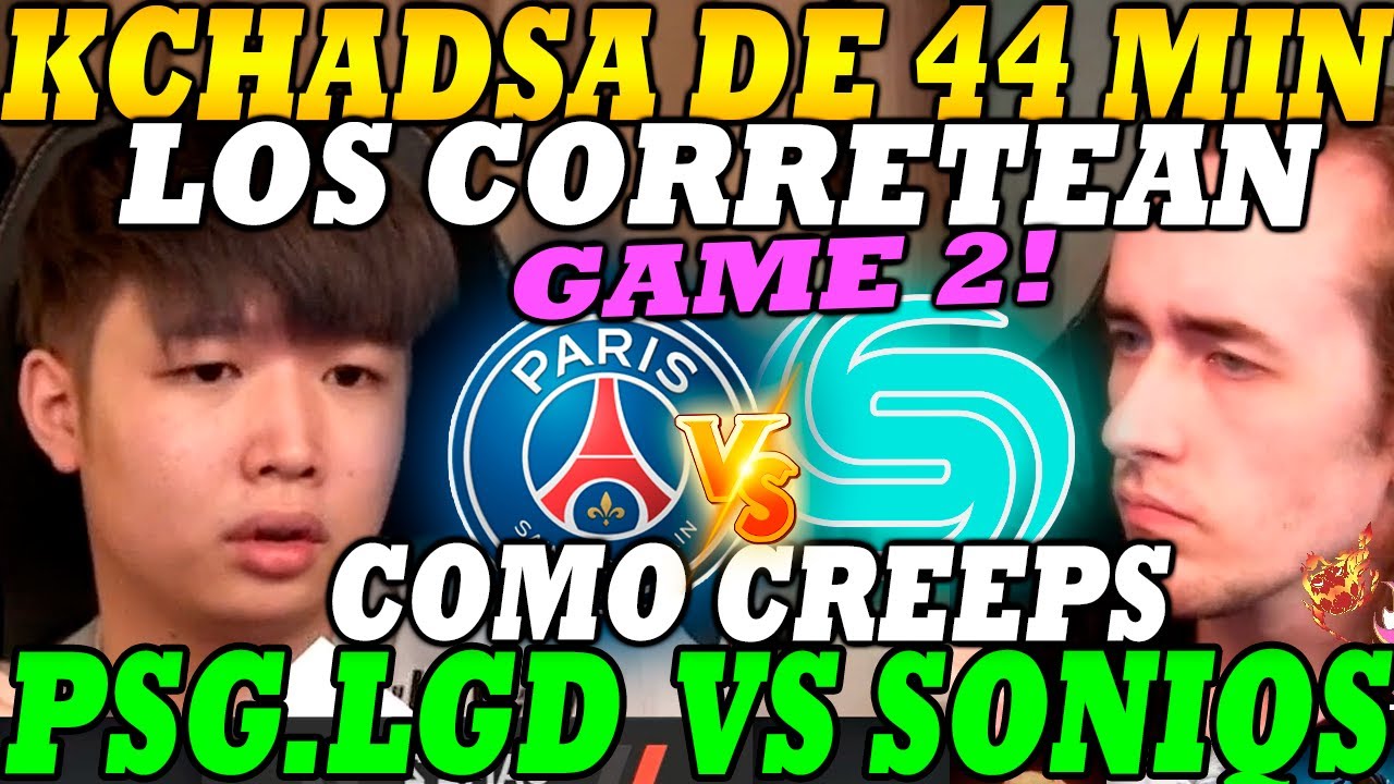 PSG.LGD VS SONIQS [GAME 2] BO2  "NOTHING TO SAY VS CCNC" KCHADASA DE