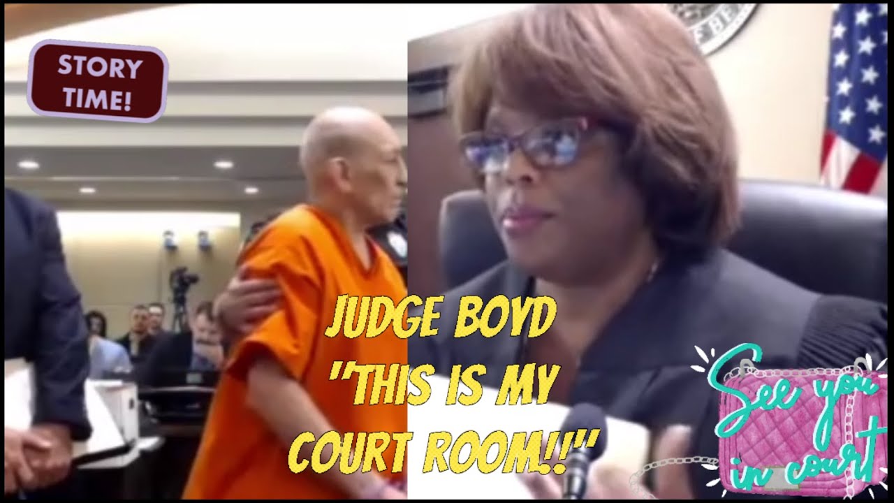 Judge BOYD "This is MY Court ROOM!!" We can go off the RECORD! on CRIME