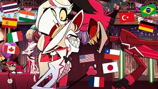Alastor curses at Lucifer in DIFFERENT LANGUAGES (Hazbin Hotel) (S1E5 SPOILER WARNING!) Resimi