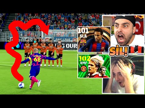 REKOR ROBERTO CARLOS 39 METRE FRİKİK GOL 😱 NEYMAR VS BECKHAM SİL ! ÜMİDİ VS EMJAN ELPESİCO 2024 !