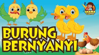 Burung Bernyanyi Bebek Berenang Sapi dan Kambing - Lagu Anak Indonesia // ANANIA KARTUN