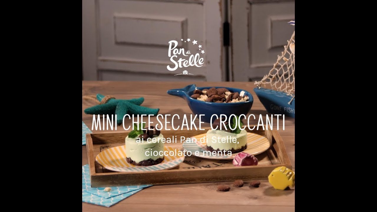 Mini Cheesecake cioccolato e menta con base ai Cereali Pan ...