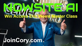 NOWSITE AI: Win Free Access Exclusive Eric Worre Master Class