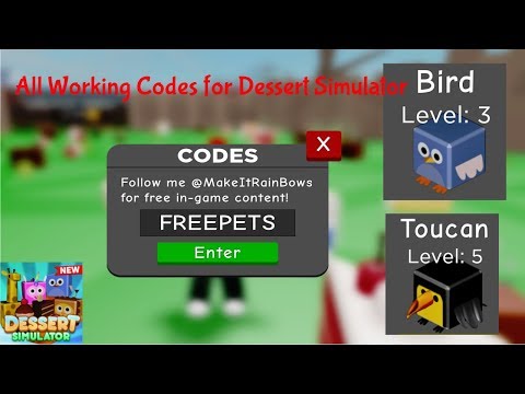 Dessert Simulator Codes Wiki