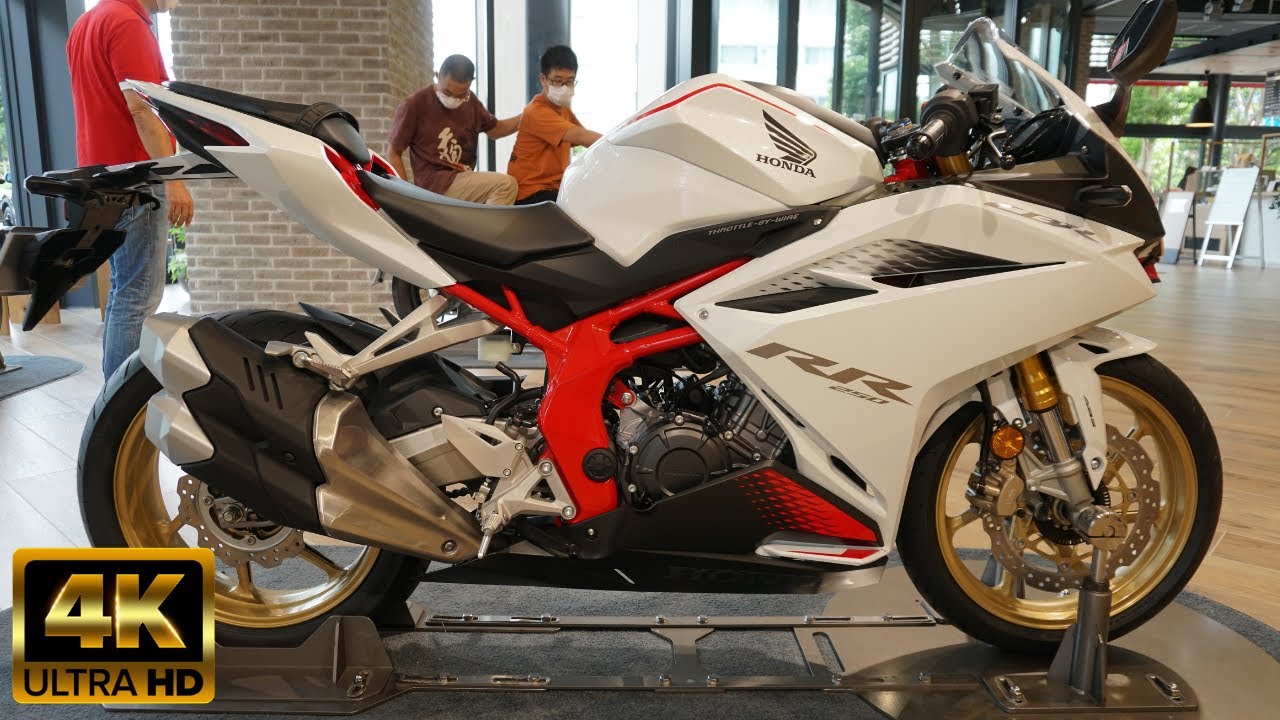 New 21 Honda Cbr250rr Abs White Honda Cbr250rr 21 ホンダ Cbr250rr 21年モデル パールグレアホワイト Youtube
