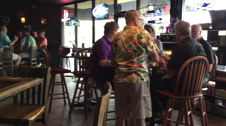 Rosemary Lehman at the Purple Rhino Sarasota Fla 8...