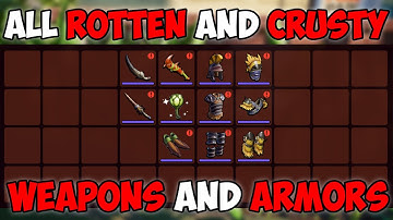Grounded Guide: All Rotten And Crusty Weapons and Armor
