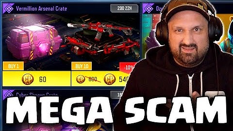 Biggest SCAM EVER! COD Mobile Vermillion Arsenal Crate