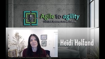 Heidi Helfand: Team formation, Dynamic Reteaming, Change  | Agile to agility | Miljan Bajic | #24