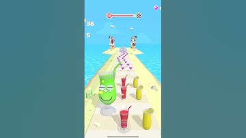 Juice Run Lv.13 : Satisfying Mobile Gameplay #JuiceRun #satisfying #mobilegame #funnygame #shorts