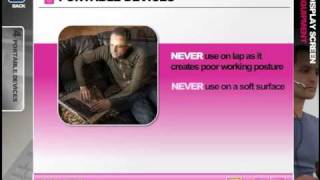 Lap top use