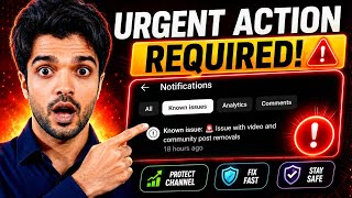 YouTube New Update 2026 ๐จ Known Issue: Video & Community Post Removals
Kya aapke YouTube Studio me Known Issue: Video and Community Post Removals ka notification aya hai? Is video me mai detail se explain karunga ke ye YouTube ki latest official update kya hai, kin channels ko affect kar rahi hai, kya aapko tension leni chahiye ya nahi, aur agar ye notification aaya hai to aapko ab kya action lena chahiye.
Is video me cover kiya gaya:
โ
YouTube Known Issue kya hai?
โ
Video Removal Issue ki wajah
โ
Community Post Removal Update
โ
YouTube Studio Notification Explained
โ
Kis kis channel ko affect kar raha hai?
โ
Kya channel safe hai?
โ
Ab aapko kya karna chahiye?
Agar video helpful lage to Like karein, Channel ko Subscribe karein aur bell icon zaroor press karein.
youtube new update
youtube update 2026
youtube known issue
known issue youtube
youtube studio notification
youtube notification
youtube video removal
youtube community post removal
youtube latest update
youtube bug
youtube creator update
youtube official update
youtube problem
youtube channel issue
grow with ahmed
RELATED QUERIES:
YouTube pe video kaise viral kare
YouTube video viral trick
YouTube algorithm 2026
YouTube SEO Urdu
YouTube video rank kaise kare
YouTube search SEO
YouTube suggested videos
YouTube channel kaise banaye
YouTube channel grow kaise kare
New YouTube channel tips
YouTube channel monetize kaise kare
YouTube channel settings Urdu
YouTube Shorts
Shorts viral kaise kare
YouTube Shorts viral trick
Shorts views kaise badhaye
Shorts feed me kaise laye
Shorts algorithm 2026
Shorts ki SEO kaise kare
YouTube watch time kaise complete kare
4000 watch hours kaise complete kare
Watch time increase tips
Public watch hours kaise badhaye
Watch time fast complete
YouTube subscribers kaise badhaye
Organic subscribers kaise laye
1000 subscribers fast
Subscribers increase trick
YouTube channel grow fast
YouTube monetization 2026
YouTube earnings Pakistan
YouTube copyright kaise avoid kare
YouTube thumbnail kaise banaye
Best upload time Pakistan
YouTube Studio settings
YouTube analytics explained
CTR kaise increase kare
audience retention kaise badhaye
YouTube impressions increase
#YouTubeUpdate #KnownIssue #YouTubeStudio #YouTube2026 #GrowWithAhmed #techakashhelp #syedyasirabbas #kashifmajeed
๐ SOCIAL MEDIA LINKS
Youtube 1:
https://youtube.com/@Grow_With_Ahmed?si=CrgdnxdjmXjS5fvw
Youtube 2:
https://youtube.com/@Mini-Zoo-Vlogging?si=kz5TcZ90ltk9e02O
Instagram :
https://www.instagram.com/gr0w_with_ahmed?igsh=NjFjMHgwenUxMjZz
Tiktok 1:
https://www.tiktok.com/@growwithahmed_official?_r=1&_t=ZN-95vzCpyFGA2
Tiktok 2:
https://www.tiktok.com/@growwithahmed_ai?_r=1&_t=ZN-95vzitH56d4
Facebook :
https://www.facebook.com/profile.php?id=61588875934615&mibextid=ZbWKwL
โค Disclaimer โ ๏ธ
Copyright Disclaimer Under Section 107 of the Copyright Act 1976, allowance is made for Fair Use for purposes such as criticism, comment, news reporting, teaching, scholarship, and research,
Fair use is permitted by copyright statute that might otherwise be infringing,
Non-profit, educational or personal use tips the balance in favor of fair use. YouTube New Update 2026 ๐จ Known Issue: Video & Community Post Removals