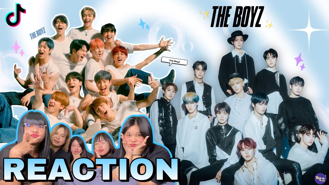หยิบยืมรีแอค | TIKTOK CHALLENGE - THE BOYZ | หล่อแต่ขายขำเก่งมากก น่ารักมากกกก 💗💗🫶💖 