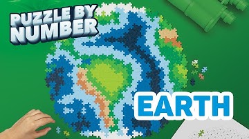 Plus Plus  - Puzzle By Number Earth