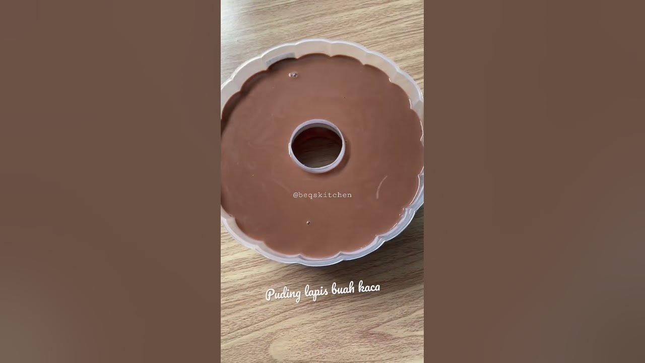 Belajar bikin puding lapis buah kaca. Cocok untuk pemula! #puding