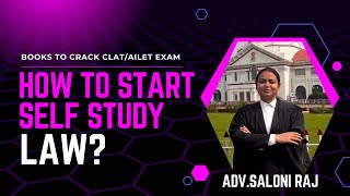 How to do self study to pass law entrance exams? 