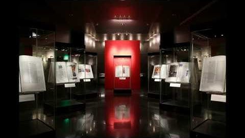 Zone Display Cases at the Hill Museum