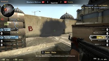 Fnatic vs. Western Wolves - Gaming.dk League - de_dust2