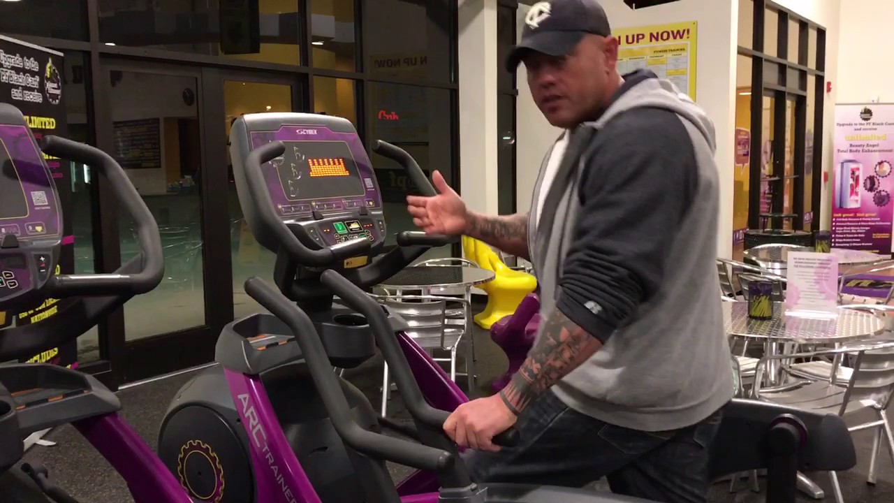 Planet Fitness Arc Trainer How To Use The Arc Trainer Machine At
