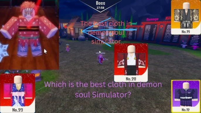 All Characters In Roblox Demon Soul - Pro Game Guides