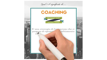 Cosa significa il termine coach?