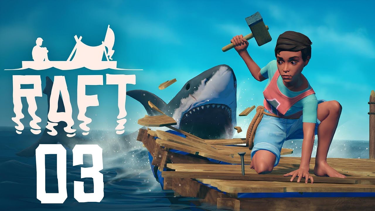 Raft Coop #03 - Die erste Insel (Gameplay German Deutsch)