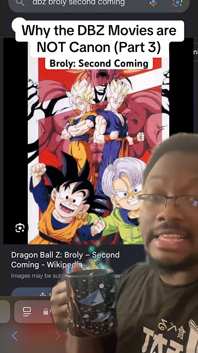 Is the Dragon Ball Z: Broly- Second Coming movie CANON?!? #dbz #anime #dragonballsuper