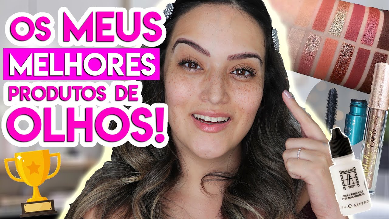MEU RANKING 🏆 Melhores produtos para os OLHOS | Paleta, Delineador, Lápis, etc.