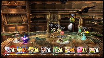 Smash Bros Wii U - 8 Player Smash Pyrosphere