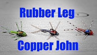Fly Tying  Rubber Leg Copper John