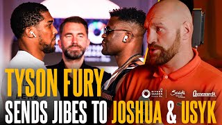 Tyson Fury Urges Anthony Joshua To Set Up Heavyweight Showdown Insisting He Will Slay Usyk Twice 