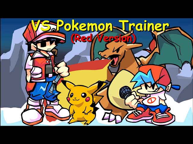 FNF vs Pokemon Trainer Red 🔥 Play online