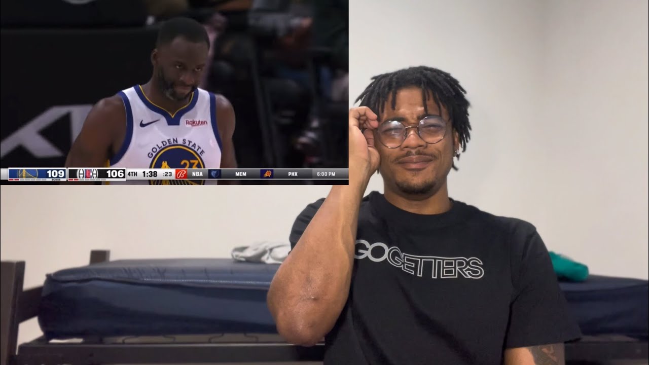 Draymond Green Looking Like The Third Splash Bro ..WTF Clippers Vs