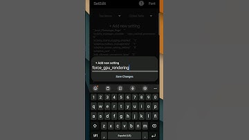 Enable Smooth GPU Rendering: Boost Android Performance #setedit  #android #boostperformance #fixlag