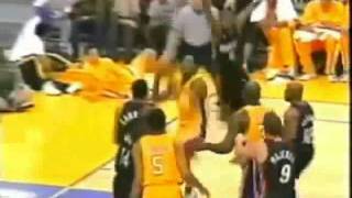 Kobe Bryant Dunks on Duane Causwell (Rare - 2001 Regular Season vs. Miami Heat)