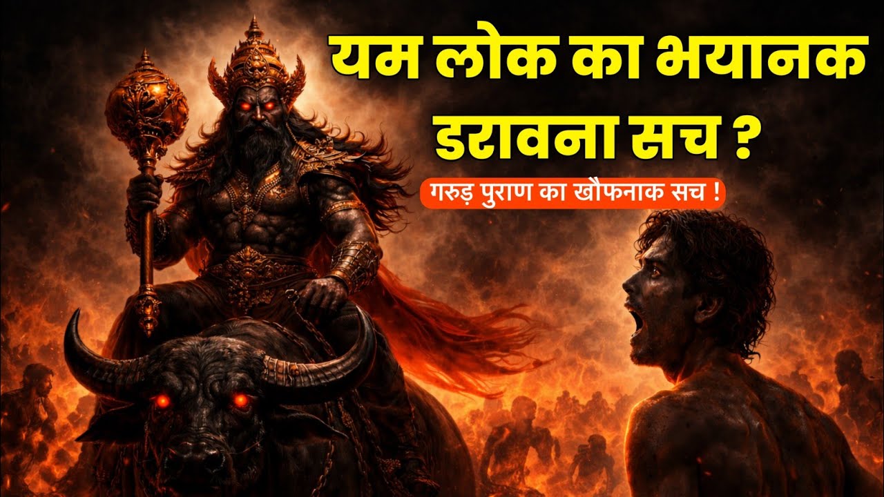 यमलोक का असली सच 😱 | मरने के बाद आत्मा के साथ क्या होता है? | Garud Puran