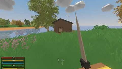 Starting off in a new world. EP 1(Unturned Singleplayer)