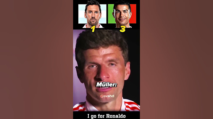 Ronaldo or Messi? #Ronaldo #Messi #shorts