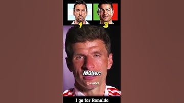 Thumbnail of Ronaldo or Messi? #Ronaldo #Messi #shorts