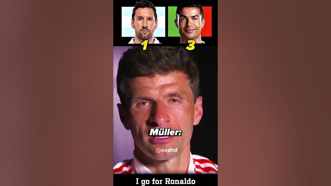 Ronaldo or Messi? #Ronaldo #Messi #shorts