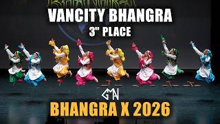 Vancity Bhangra | 3rd Place Tie | Bhangra X 2026 | All Girls Live Bhangra Category