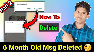 How to Delete WhatsApp Messages for Everyone After Long Time | WhatsApp Message Deleted for Everyone