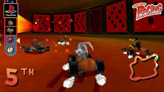 Looney Tunes Racing - Bugs Bunny Gameplay Ps1