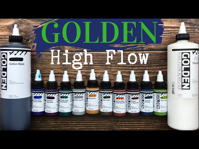 Golden High Flow Acrylic Paint 